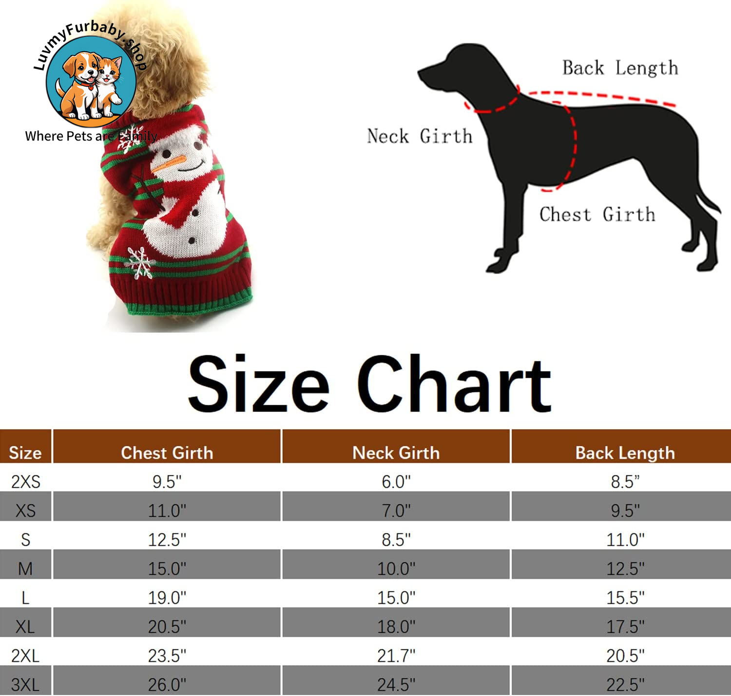 UGLY Snowman Christmas Sweaters  for Small Dog and Cat(Snowman,Xxl)