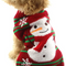 UGLY Snowman Christmas Sweaters  for Small Dog and Cat(Snowman,Xxl)